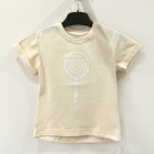 Детская футболка Леденец, молочная (212071), Monaliza