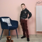 Детские брюки для мальчика, марсала (3985), Musti
