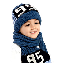 Дитячі зимові шапочки для хлопчиків