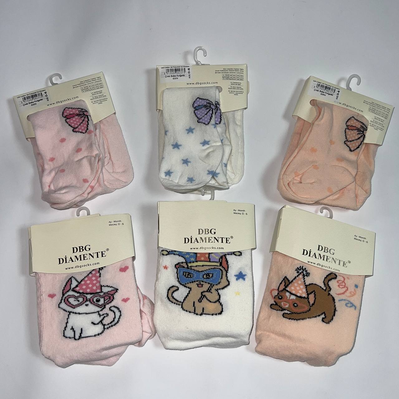 Колготи дитячі для дівчинки (000914), DBG Diamante