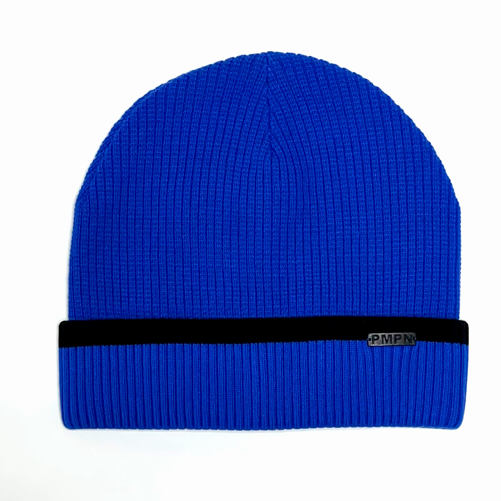 Зимова шапка для хлопчика синя (23WP16), Pompona