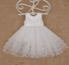 Платье белое "Перлинка" для  девочки (270762), Бетис