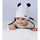Детская демисезонная шапочка для мальчика Вернер, молочная, DemboHouse (ДембоХаус)