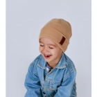Детская демисезонная шапка Констанс, беж, DemboHouse (ДембоХаус)