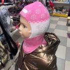 Дитяча шапка-шолом для дівчинки (16340), David's Star