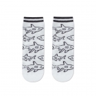 Дитячі бавовняні шкарпетки Shark, білі (21С-90СПЕ), ESLI