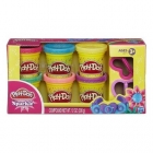 Набір пластиліну з 6 баночок "Блискуча колекція" (A5417), Play Doh