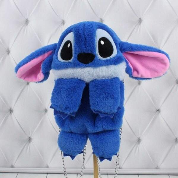 Мягкая игрушка рюкзак Стич синий, 29см (00201-3), Копиця