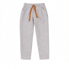 Спортивные брюки для девочки, серый меланж (ШР699), Бемби