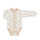 Боді-оранка з малюнком Зайчики (102786-1), Smil (Сміл)