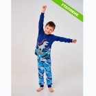Детская теплая пижама для мальчика, (104525), Smil (Смил)