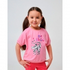 Дитяча блуза для дівчинки Яскраве життя, рожева (110715), Smil