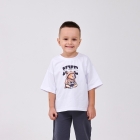 Літня футболка для хлопчика NYC біла (110875-1), Smil (Сміл)