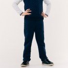 Шкільні штани для хлопчика - темно-сині 115377, Smil