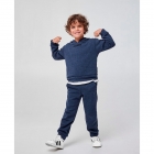 Дитячий костюм теплий (толстовка + штани) джинс (117377), Smil (Сміл)