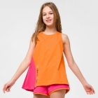Майка-блуза для девочки Розовый цитрус, цитрус (110639), Smil (Смил)