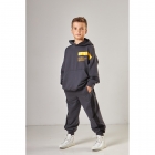 Дитячий спортивний костюм для хлопчика Шейн, графіт (09645), Stimma