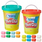 Набор пластилина для лепки "Большая банка" 4 цвета (E5045, E5207), Play-doh (Плей До)