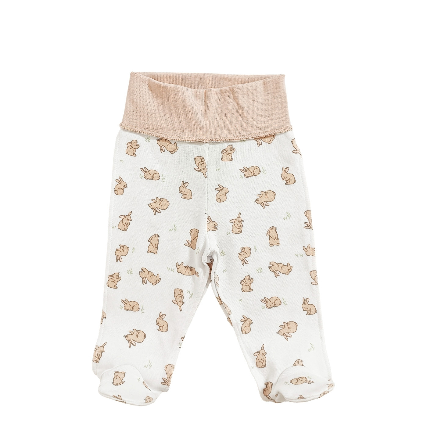 Повзунки для новонародженого Кролики з малюнком (107639-1), Smil (Сміл)