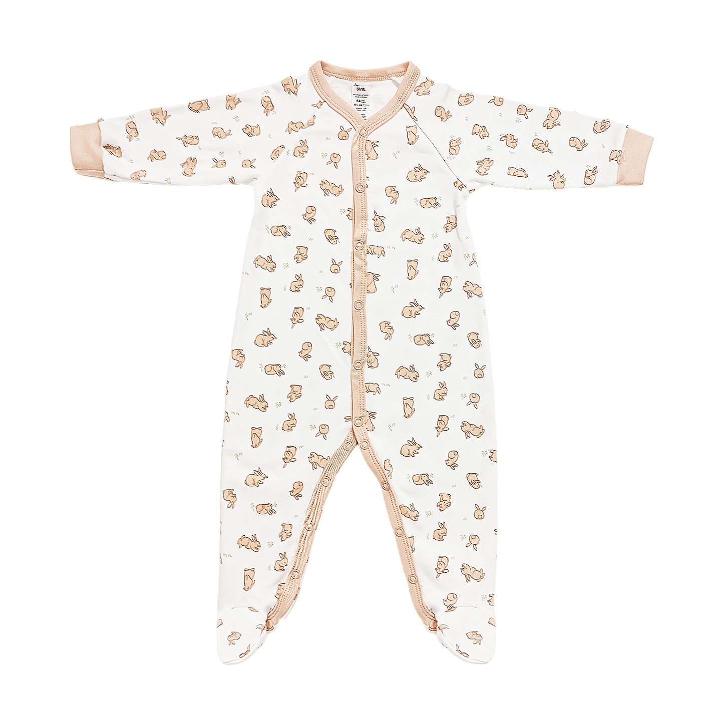 Комбинезон человечек для малыша Зайчики (108722-1), Smil (Смил)