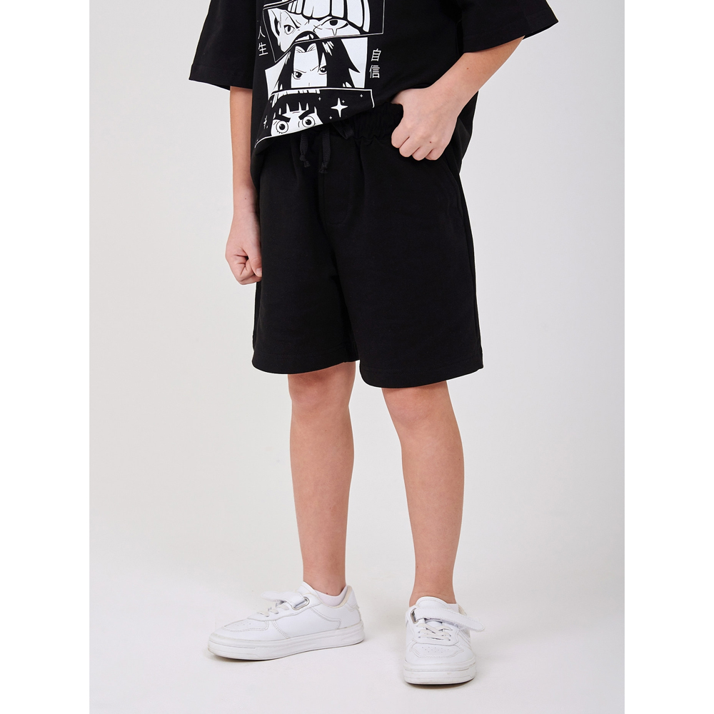 Летние шорты для мальчика (112501-1) черные, Smil (Смил)