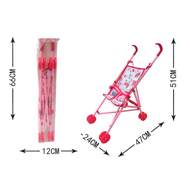 Іграшкова коляска для ляльок із пластику TK45233, TK Group