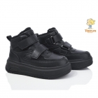 Зимові черевики хайтопи для хлопчика T-11207-A чорні, Tom.m
