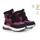 Зимние термоботинки, сноубутсы для девочки на овчине T-11242-B, Tom.m Зимние термоботинки, сноубутсы для девочки на овчине T-11242-B, Tom.m