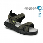 Детские босоножки для мальчика хаки Flip 65129C