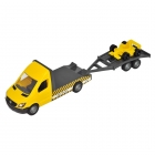 Игрушечный автомобиль Mercedes-Benz Sprinter - Эвакуатор с лафетом (39741), Tigres