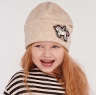 Детская демисезонная шапочка для девочки "Трикси", DemboHouse (ДембоХаус)