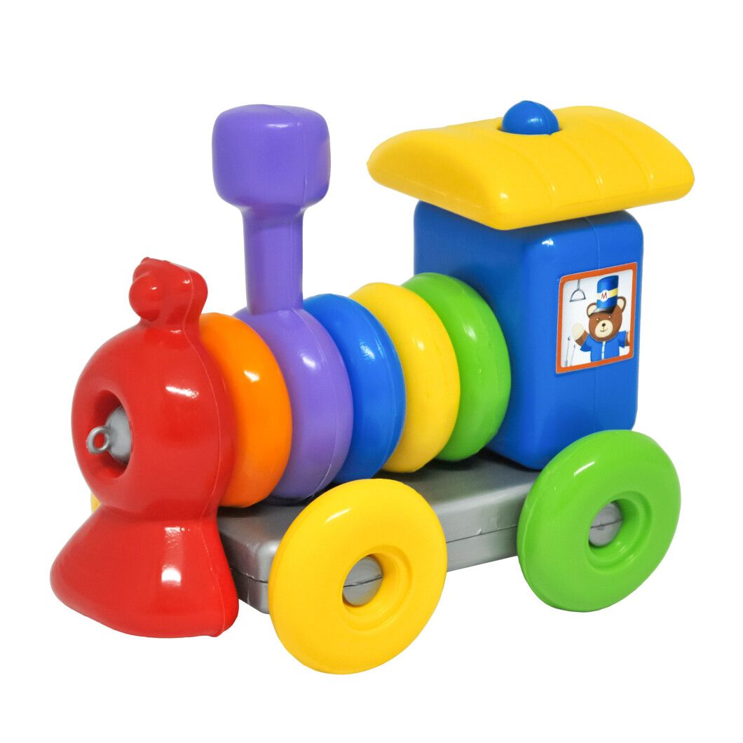 Іграшка розвиваюча - Funny train, 14 елементів (39757), Тигрес