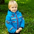 Дитяча куртка для хлопчика синя V67-14, Baby Line