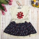 Детское платье для девочки "Цветок" (40221), Wanex