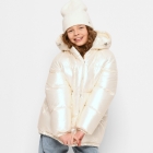 Зимняя куртка для девочки, молоко (DT-8320-3), X-Woyz