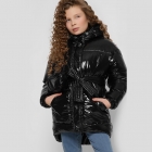 Зимняя куртка для девочки, черная (DT-8324-8), X-Woyz