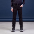 Детские брюки для мальчика, черный (28-9016-1, 28-9016-11), Зиронька