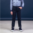 Детские брюки для мальчика, темно-синие (28-9016-2, 28-9016-21), Зиронька